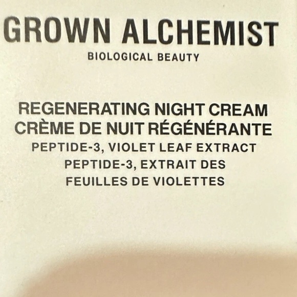 GROWN ALCHEMIST Regenerating Night Cream
.40oz With Neuro-Peptides NEW Bundle 3 - Picture 4 of 10